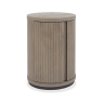 Vigo Round Lamp Table Grey