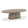 Vigo Oval Coffee Table Grey