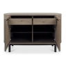 Vigo Narrow Sideboard Grey Oiled Oak