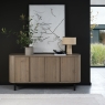 Vigo Wide Sideboard Grey Lifestyle