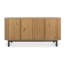 Vigo Wide Sideboard Rustic Front