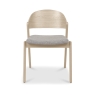 Vigo Dining Chair Scandi Grey Fabric Front