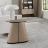 Vigo Oval Lamp Table Scandi Lifestyle