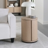 Vigo Round Lamp Table Scandi Lifestyle