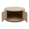 Vigo Round Coffee Table Scandi Open