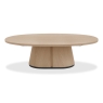 Vigo Oval Coffee Table Scandi Front