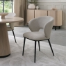 Luca Dining Chair Beige Fabric Lifestyle
