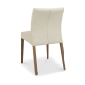 Koda Chair Ivory Leather Back