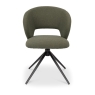 Stella Swivel Dining Chair Green Front