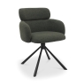 Hudson Swivel Dining Chair Green