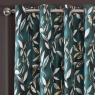 Madrid Eyelet Headed Curtains Lined Bottle
