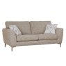 Izzy Fabric 3 Seater Sofa