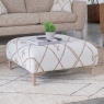Izzy Fabric Square Stool
