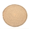 Plaited Jute Placemat Olive