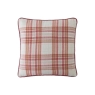 Laura Ashley Padbury Check 45cm Cushion Russet