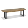 Rustic Oak Bench