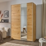 Spirea 2501 W131cm Oak Mirror Lifestyle