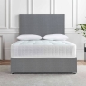 Caversham 1000 2 Drawer Divan Set With Headboard Verona Grey