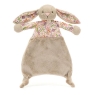 Jellycat Blossom Beige Bunny Petal Comforter