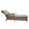 Normandy Rattan Single Reclining Lounger