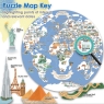 WM001 BOPSTER WORLD MAP ILLUSTRATED 1000PCS