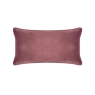 Wild Garden Mushrooms 30cm x 50cm Cushion Wine