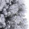 Slim Frosted Lit Tree