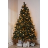 Full Lit Tree W/Dew Drops & Pine Cones