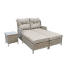 Valencia Rattan Double Lounger Set With Side Table