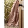 Laura Ashley Padbury Check Throw 150cm x 200cm Russet