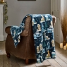 Festive Village Throw