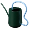 Collector Scalloped Indoor Watering Can Heritage Green