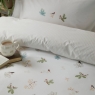 Orchard Birds Duvet Set White