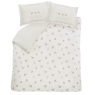 Snowy Owls Duvet Set White