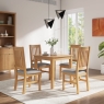 Enko Square Dining Table & 4 Chairs Lifestyle