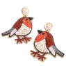 Robin Beaded Drops Earrings