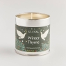 St Eval Tin Christmas Winter Thyme Candle