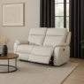 Kira 2 Seater Leather Power Recliner Sofa