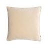 Luxe 56cm Velvet Piped Cushion Champagne