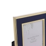 Laura Ashley Harrison Brass & Dark Blue Photo Frame 4x6"