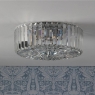 Laura Ashley Fernhurst 3 Light Flush Polished Chrome & Crystal