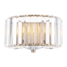 Laura Ashley Fernhurst Wall Light Crystal & Antique Brass