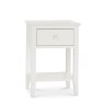 Alaska white nightstand