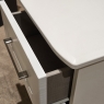 Aspen White Bedside Cabinet (Ipswich)