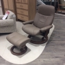 Stressless Large Consul Chair & Footstool (Bury St Edmunds)