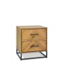 Raydon 2 Drawer Bedside Chest