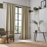 Chroma Pencil Headed Curtains Natural
