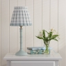 Laura Ashley Farnworth Table Lamp Matt Green With Shade