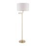 Laura Ashley Marlowe Floor Lamp Antique Brass