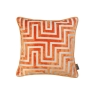 Paul Moneypenny Amazing 60cm Cut Velvet Cushion Orange